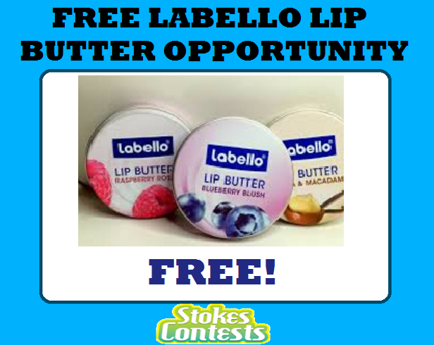 Image FREE Labello Lip Butter Opportunity