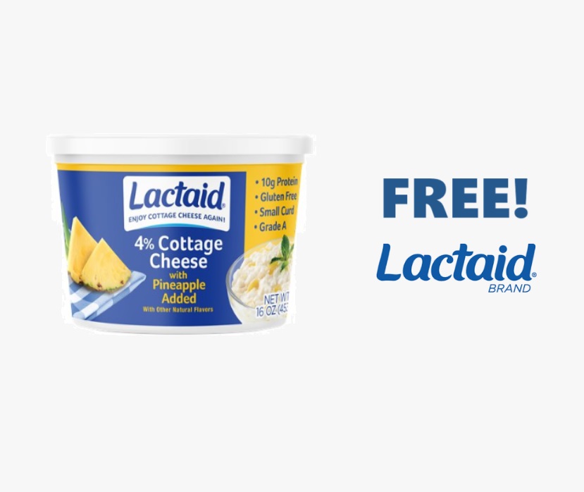 Image FREE Lactaid Pineapple Cottage Cheese