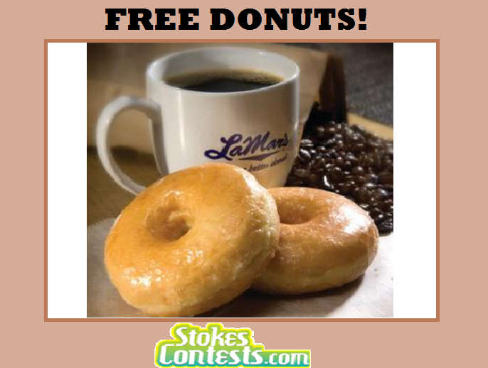 Image FREE Donuts at LaMar's Donuts TODAY ONLY!