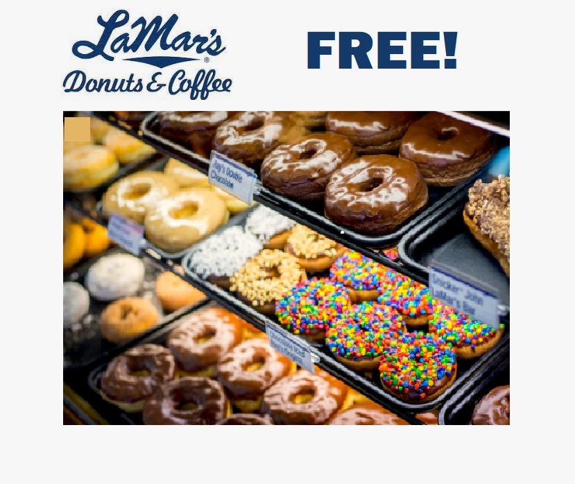 Image FREE Donut & Coffee For Teachers at Lamar’s Donuts ALL WEEK!