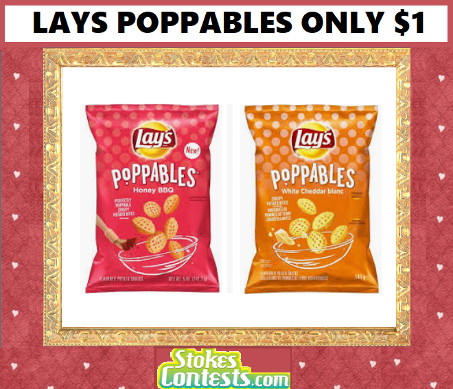 Image Lay's Poppables for ONLY $1