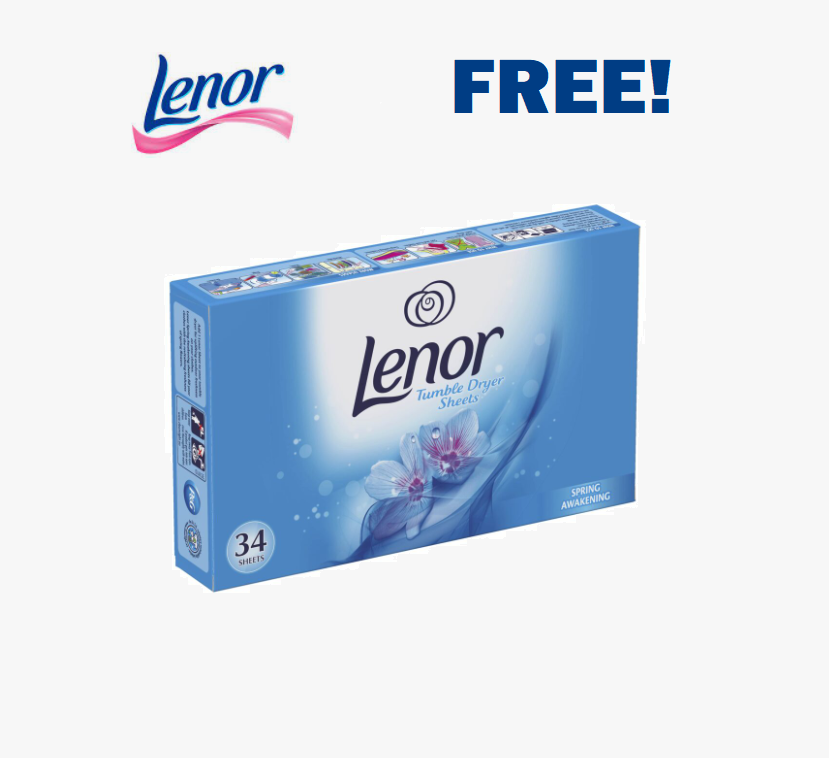 Image FREE Lenor Dryer Sheets