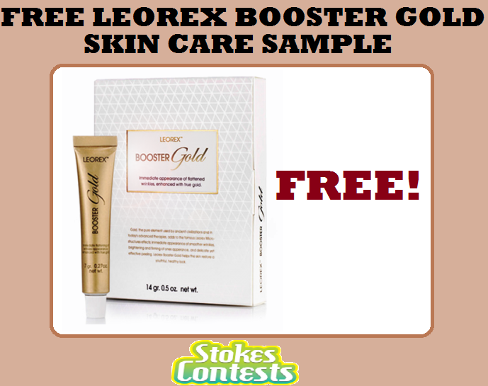 Image FREE LEOREX Booster Gold Skincare Sample