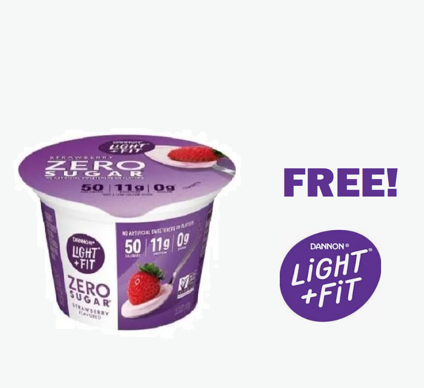 Image FREE Light & Fit Zero Sugar Single Serve Yogurt