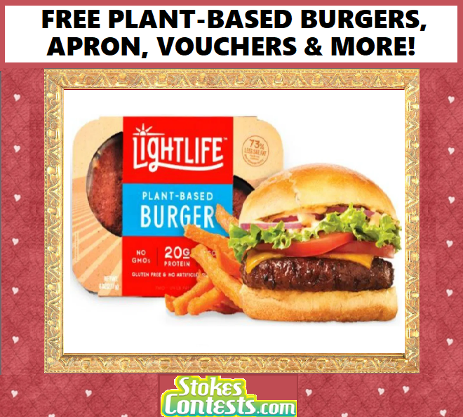 Image FREE Plant-Based Burgers, FREE Apron, FREE Product Vouchers & MORE!