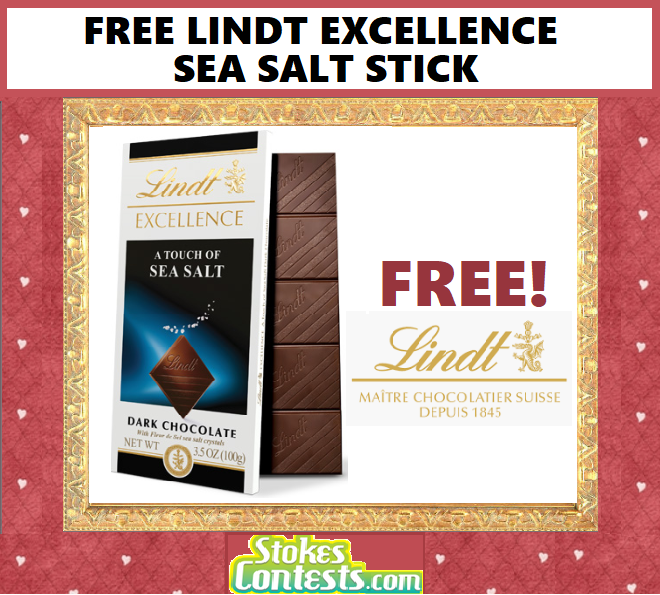 Image FREE Lindt EXCELLENCE Sea Salt Stick