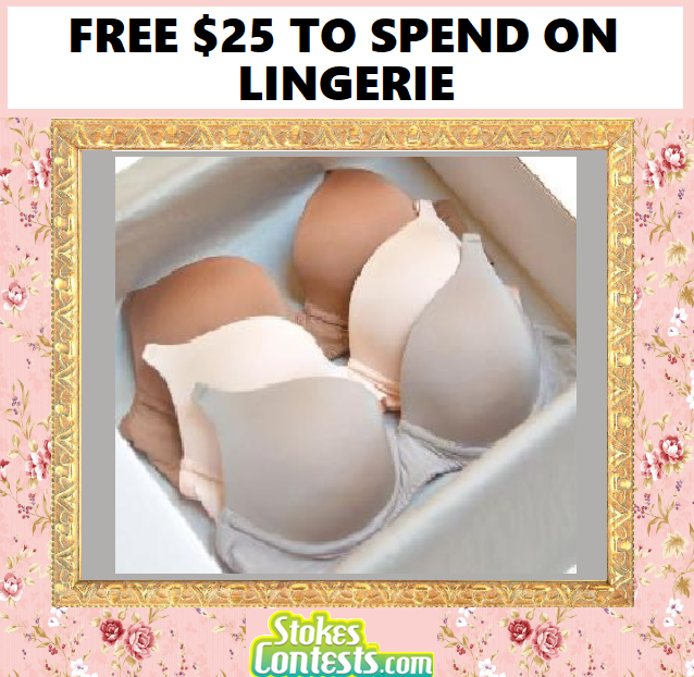 Image FREE $25 to spend on Lingerie