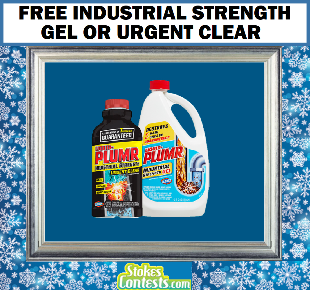 Image FREE Liquid-Plumr Industrial Strength Gel Or Urgent Clear