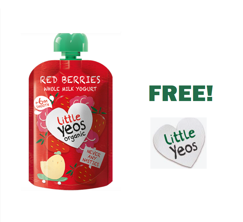 Image FREE Little Yeos Organic Pouches