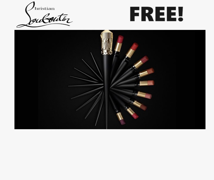 Image FREE Louboutin Beauty Lip Product