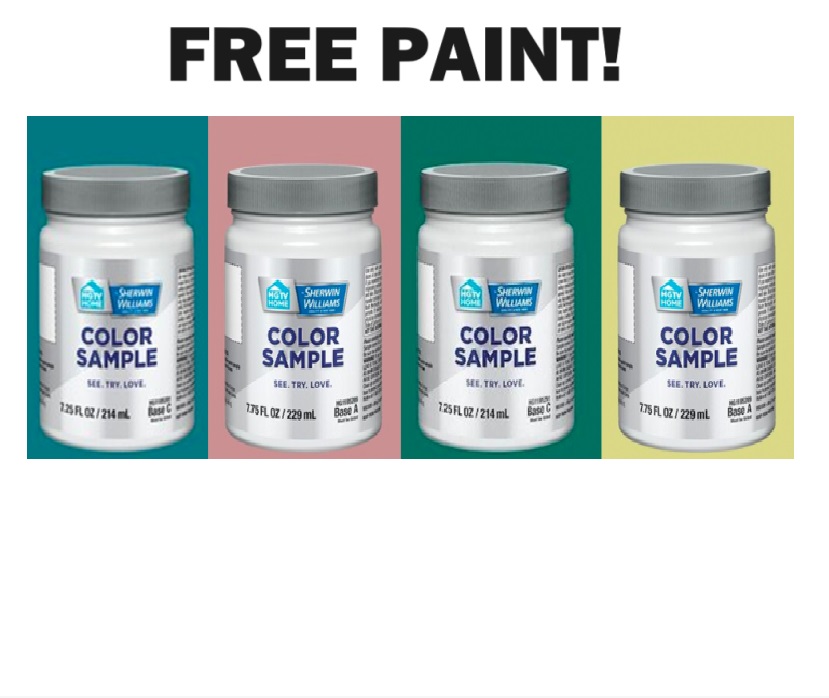 Image FREE Half-Pint Sample of Paint or Stain at Lowe’s!