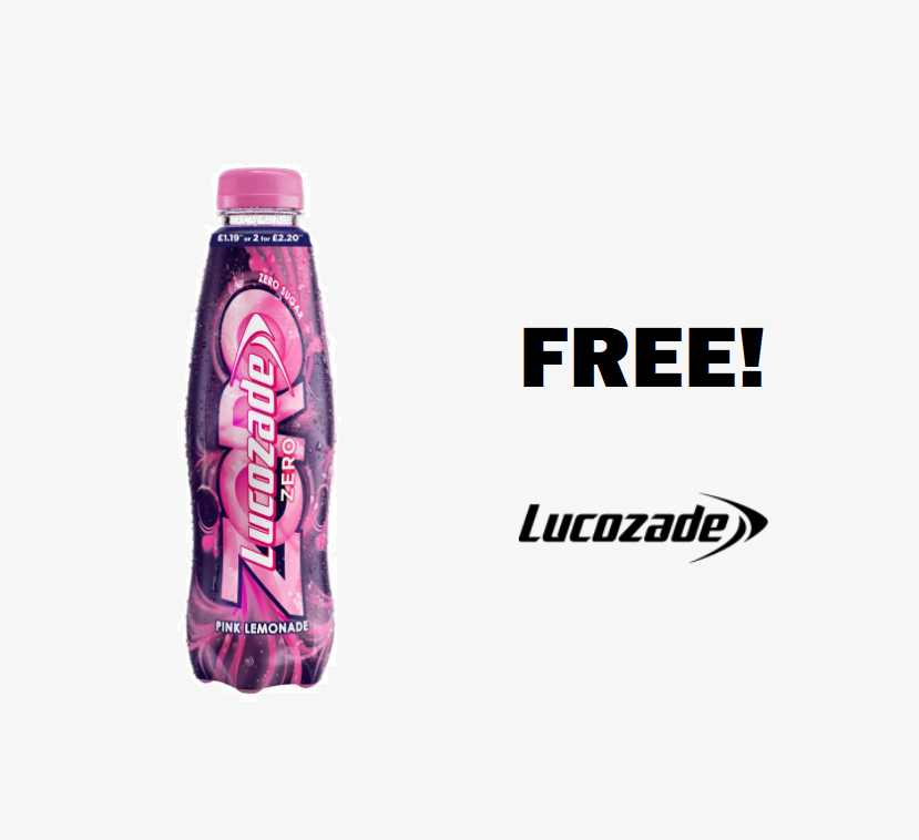 Image FREE Lucozade Drink