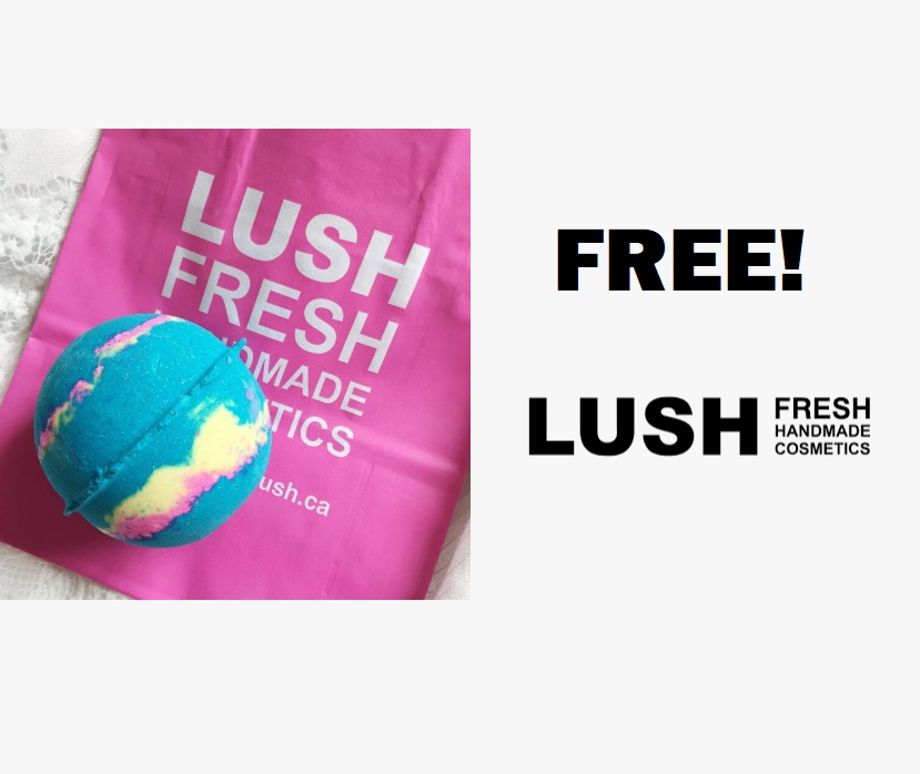 Image FREE Lush Bath Bomb