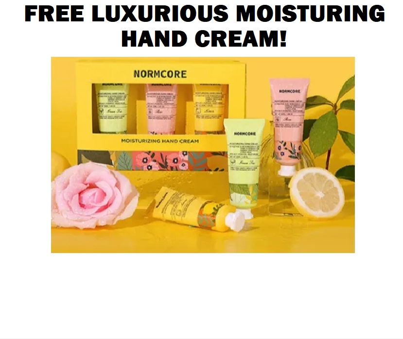 Image FREE Luxurious Moisturizing Hand Cream