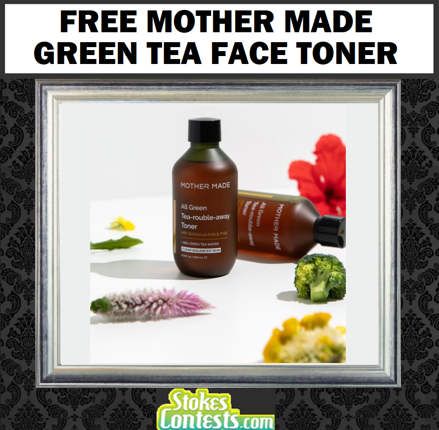 Image FREE Mother Made All Green Tea-rouble-away Face Toner