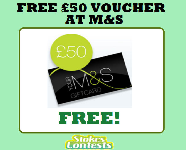 Image FREE £50 Voucher at M&S