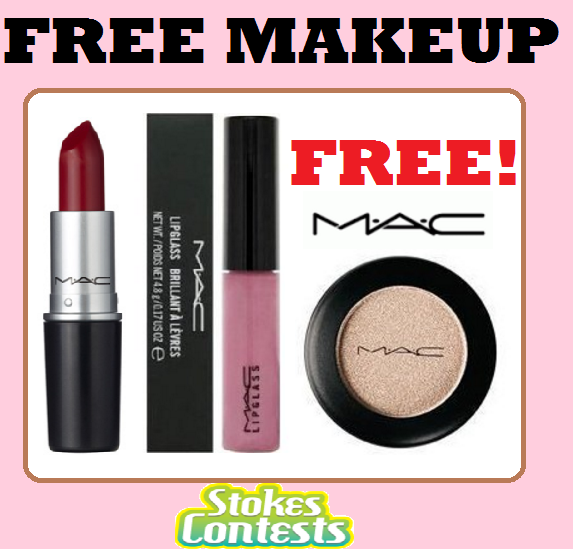 Image Free MAC Lipstick, Lipglass or Eye Shadow