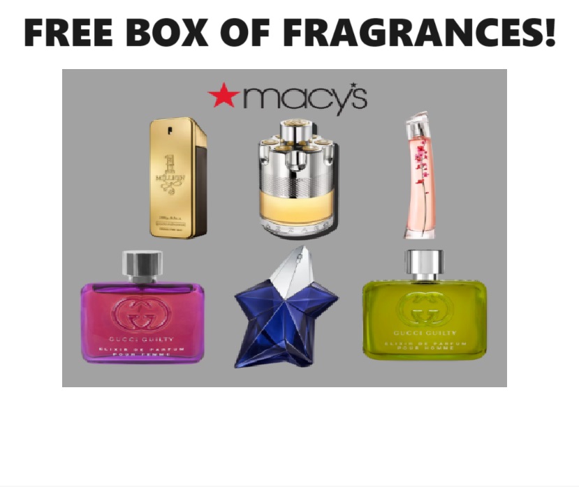 Image FREE BOX of Fragrance Samples from Macy's no.8