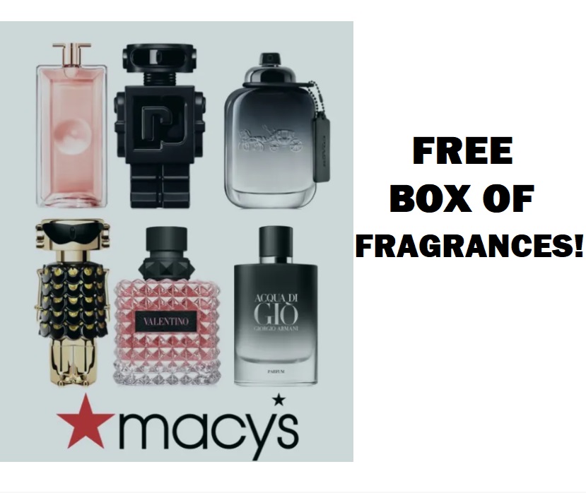 Image FREE BOX of Fragrance Samples from Macy's no.3