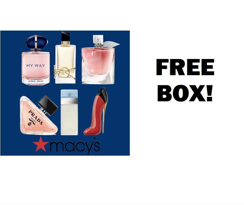 Image FREE Macy’s Fragrance Sample BOX no.2