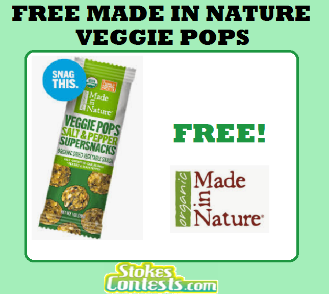 Image FREE Made In Nature Veggie Pops 