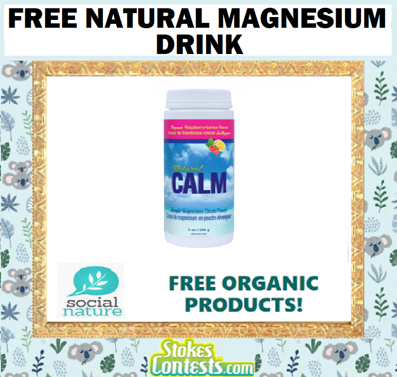 Image FREE Natural Magnesium Drink