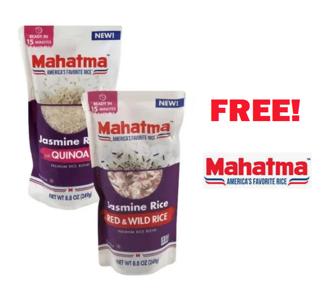 Image FREE Mahatma Jasmine Rice