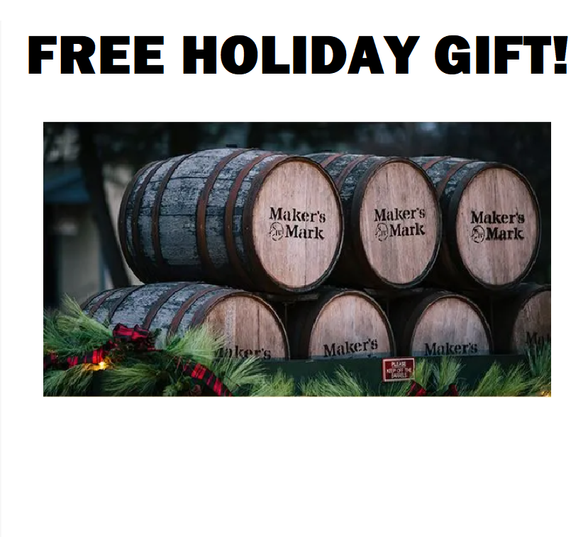 Image FREE Holiday Gift From Maker’s Mark