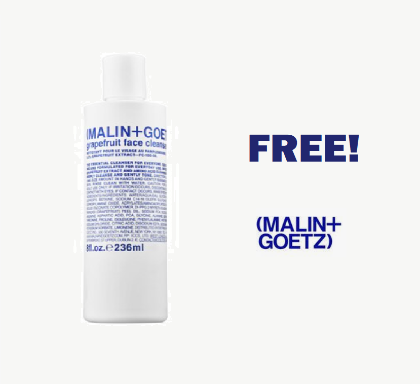 Image FREE Malin+Goetz Foaming Cream Cleanser