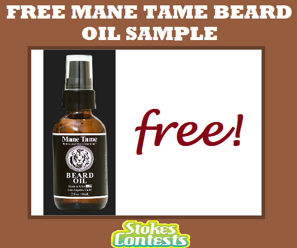 Image FREE Mane Tame Beard Oil Sample