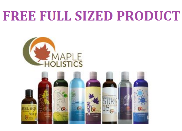 Image FREE Maple Hollistics Beauty Product Sample + Full-Size