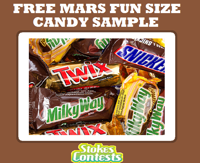 Image FREE Mars Fun Size Candy Sample