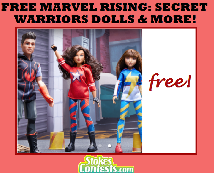 Image FREE Marvel Rising: Secret Warriors Dolls & Target Gift Cards!