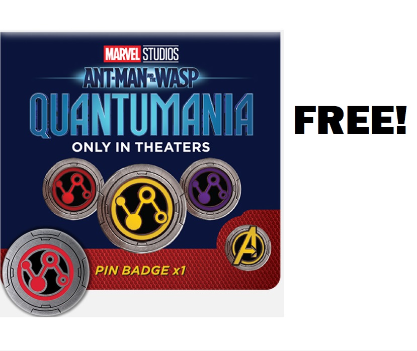 Image FREE Marvel Studios’ Ant-Man & The Wasp: Quantumania Member-Exclusive Pym Particle Pin