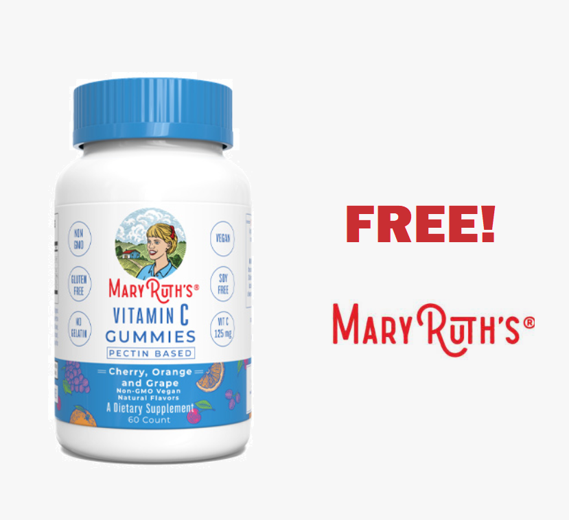 Image FREE MaryRuth’s Vitamin C Gummies