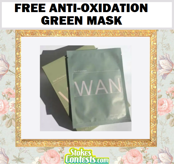 Image FREE Anti-Oxidation Green Mask