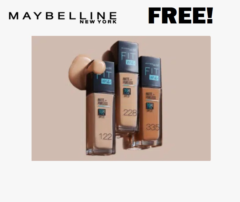 Image FREE Maybelline Foundation, FREE Essie Nail Colour & MORE!
