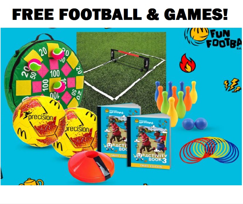 Image FREE McDonald’s Football & Family Games