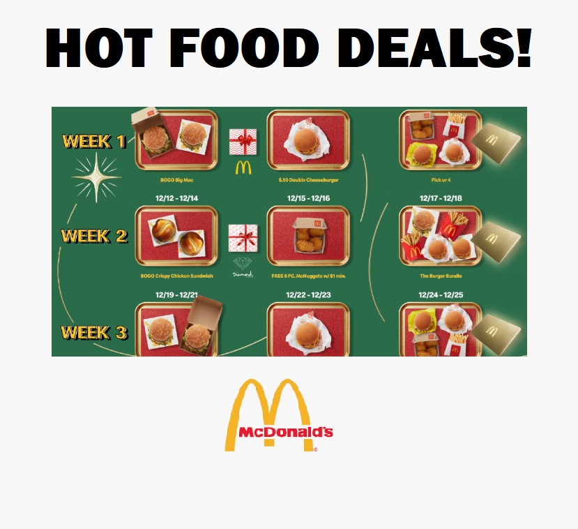 Image Hot Food Deals with McDonald’s SZN of Sharing