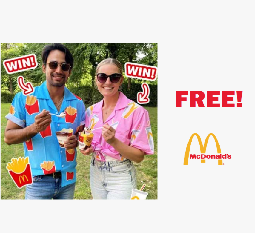 Image FREE McDonald’s Limited Edition Shirt