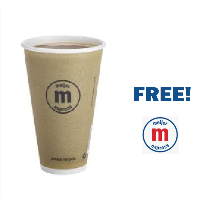 Image FREE Coffee at Meijer Express