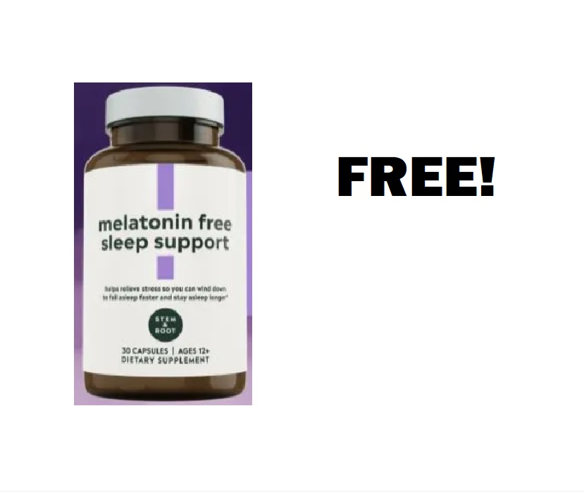 Image FREE Melatonin-Free Sleep Support Supplement