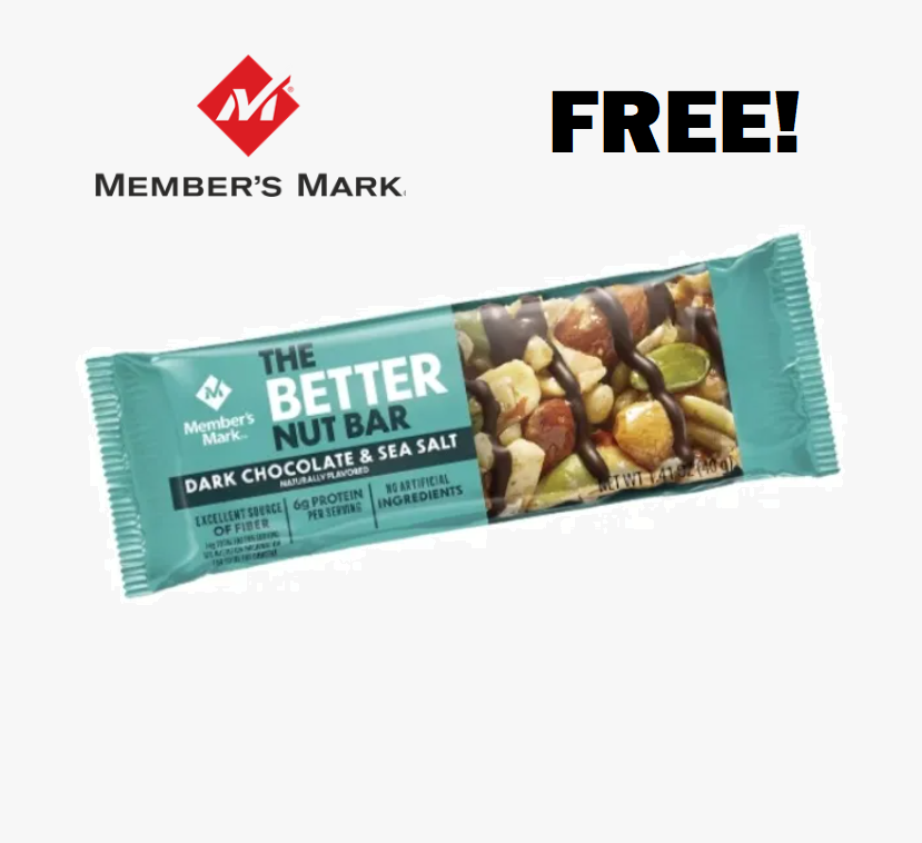 Image FREE Member’s Mark Better Nut Bar