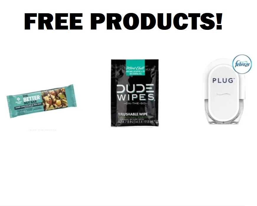 Image FREE Member’s Mark Better Nut Bar, DUDE Wipe Or Febreeze Warmer