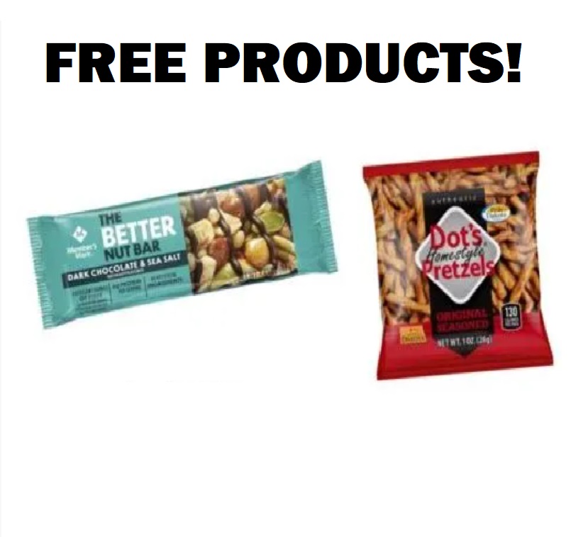 Image FREE Member’s Mark Better Nut Bar Or Dot’s Pretzels 