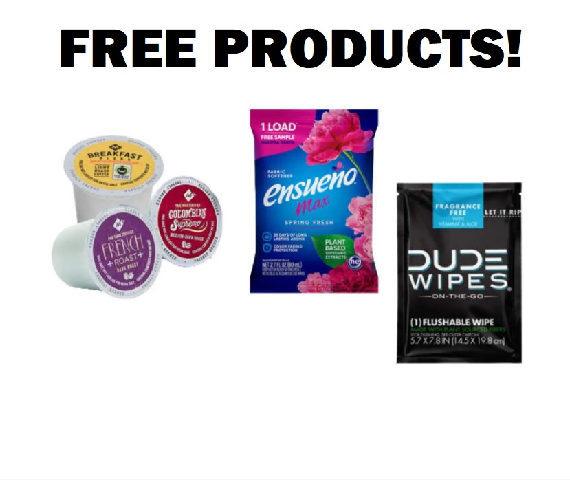 Image FREE Member’s Mark Coffee Pods, Ensueno Fabric Softener Or Dude Wipes 