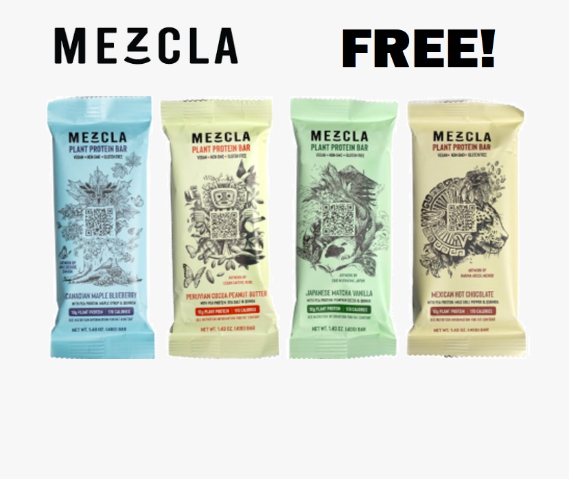 Image FREE Mezcla Plant-Based Protein Bars