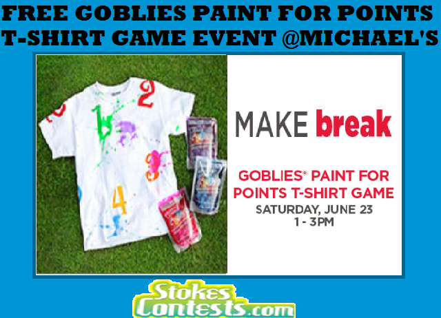 Image FREE Goblies T-Shirt Game Event @Michael's