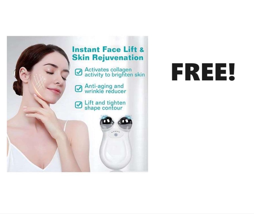 Image FREE Microcurrent Facial Device – Face Lift, Skin Tightening and Rejuvenation!