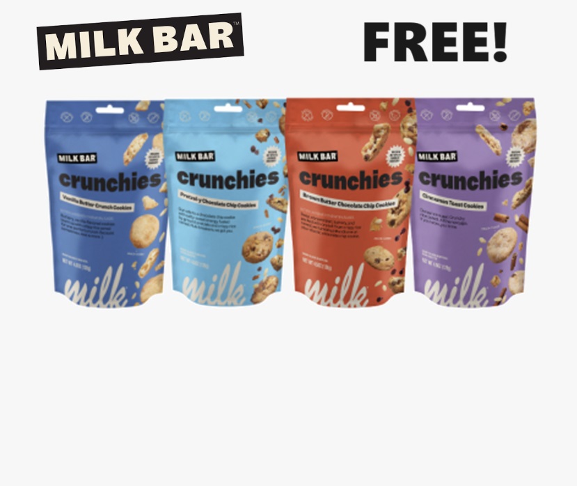 Image FREE Milk Bar Crunchy Cookies